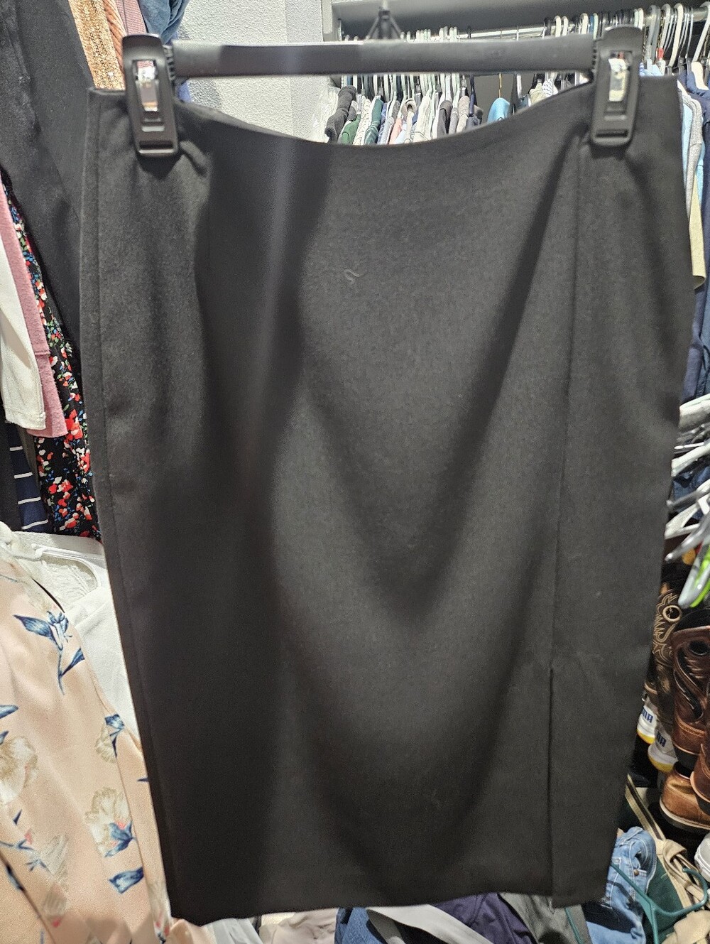 Vince Camuto Black Pencil Skirt
